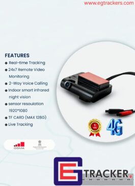 4G DashCam Non-AI with GPS Tracking (2 Channel)